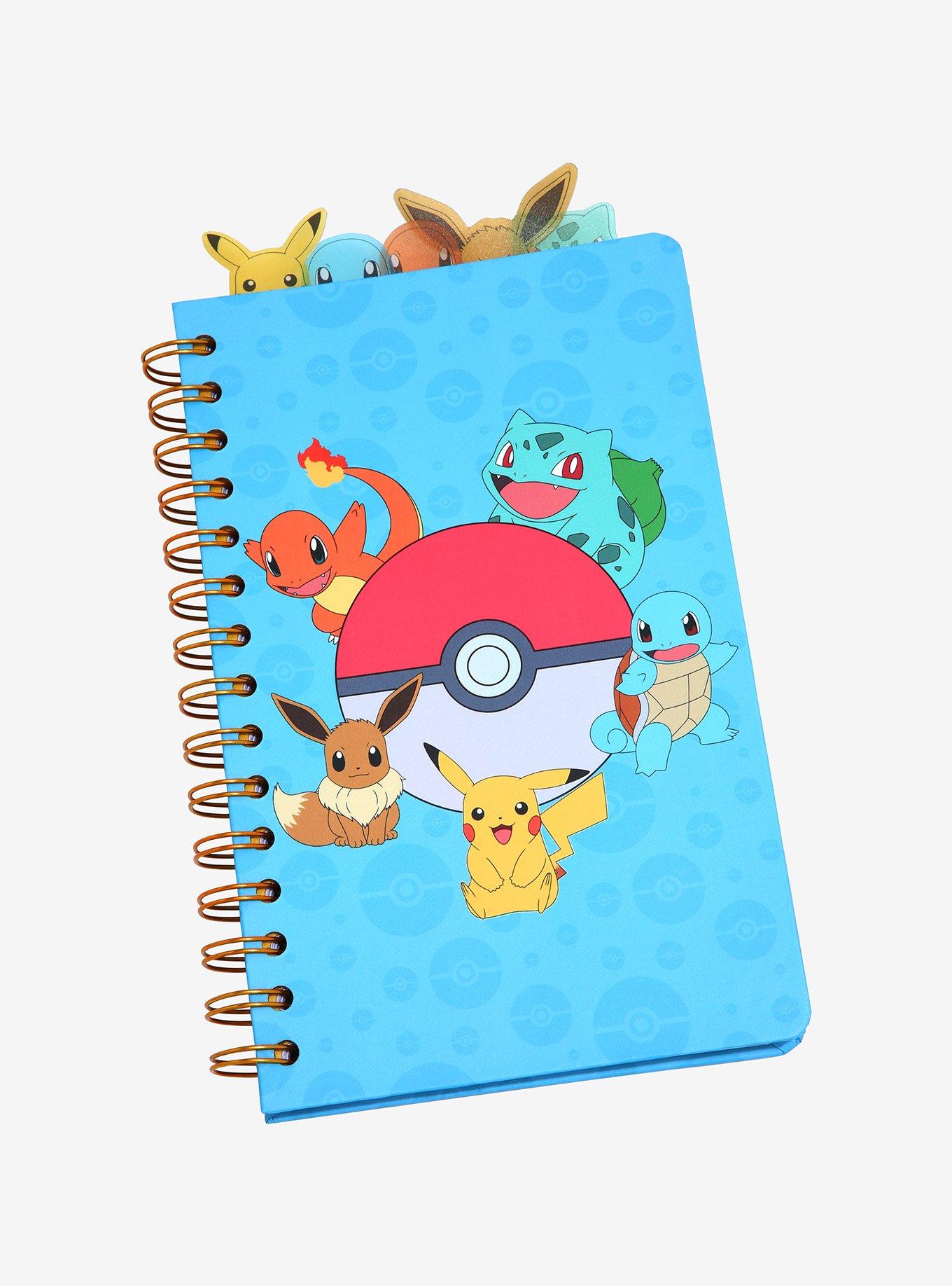 Pokémon Gen 1 Starters & Friends Tab Journal - BoxLunch Exclusive